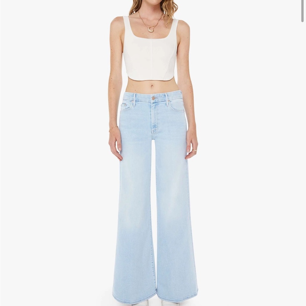 MOTHER The Roller Sneak Jeans in Ball in Your Court